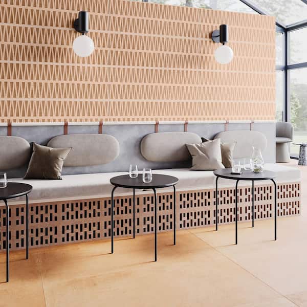 Terravine Deco Terracotta 11.73 in. x 35.35 in. 3D Mixed Finish Ceramic Wall Tile (11.62 sq. ft./Case)