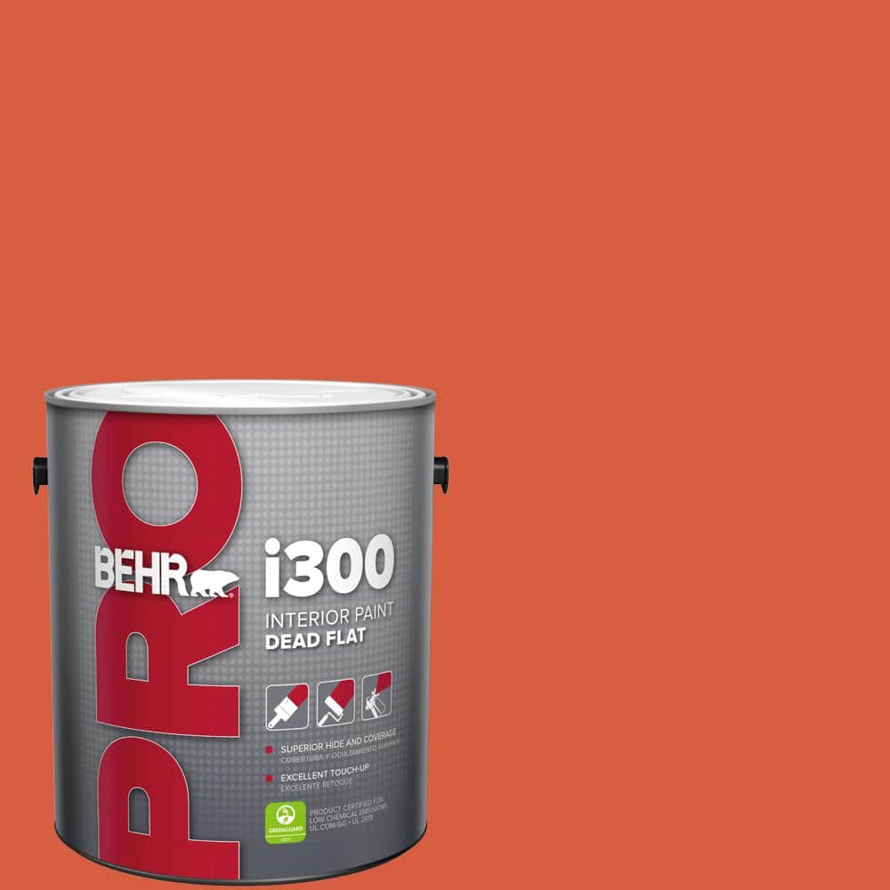 1 gal. #200B-7 Fireglow Dead Flat Interior Paint price history on PriceWatchPro
