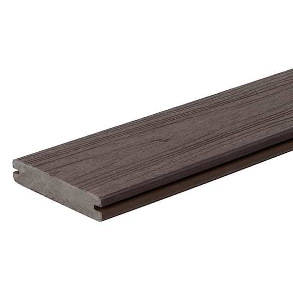Unbranded 1x6-16' Sylvanix Elite Decking - Merlot Grooved Edge Fully Encapsulated (Actual Size: 7/8"x5-3/16") 2pc/pack 224010-1020