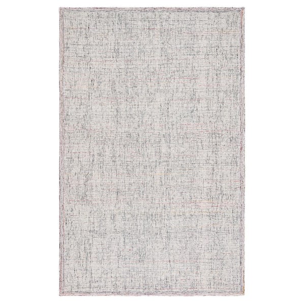 SAFAVIEH Abstract Red/Ivory Doormat 3 ft. x 5 ft. Multicolored Marle Area Rug