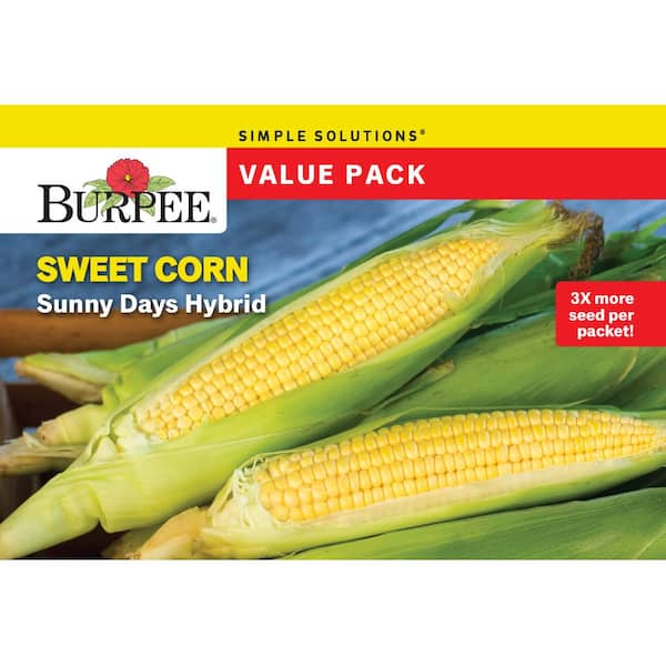 Corn Burpee's Triple Crown Bicolor Value Pack Seed