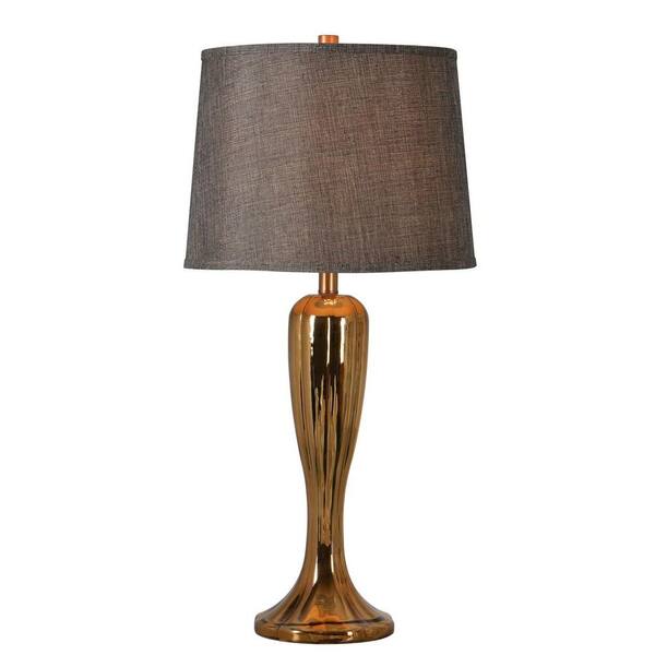 Kenroy Home Florian 31 in. Gold Table Lamp