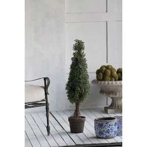 Boxwood Green Artificial Tree Topiaries