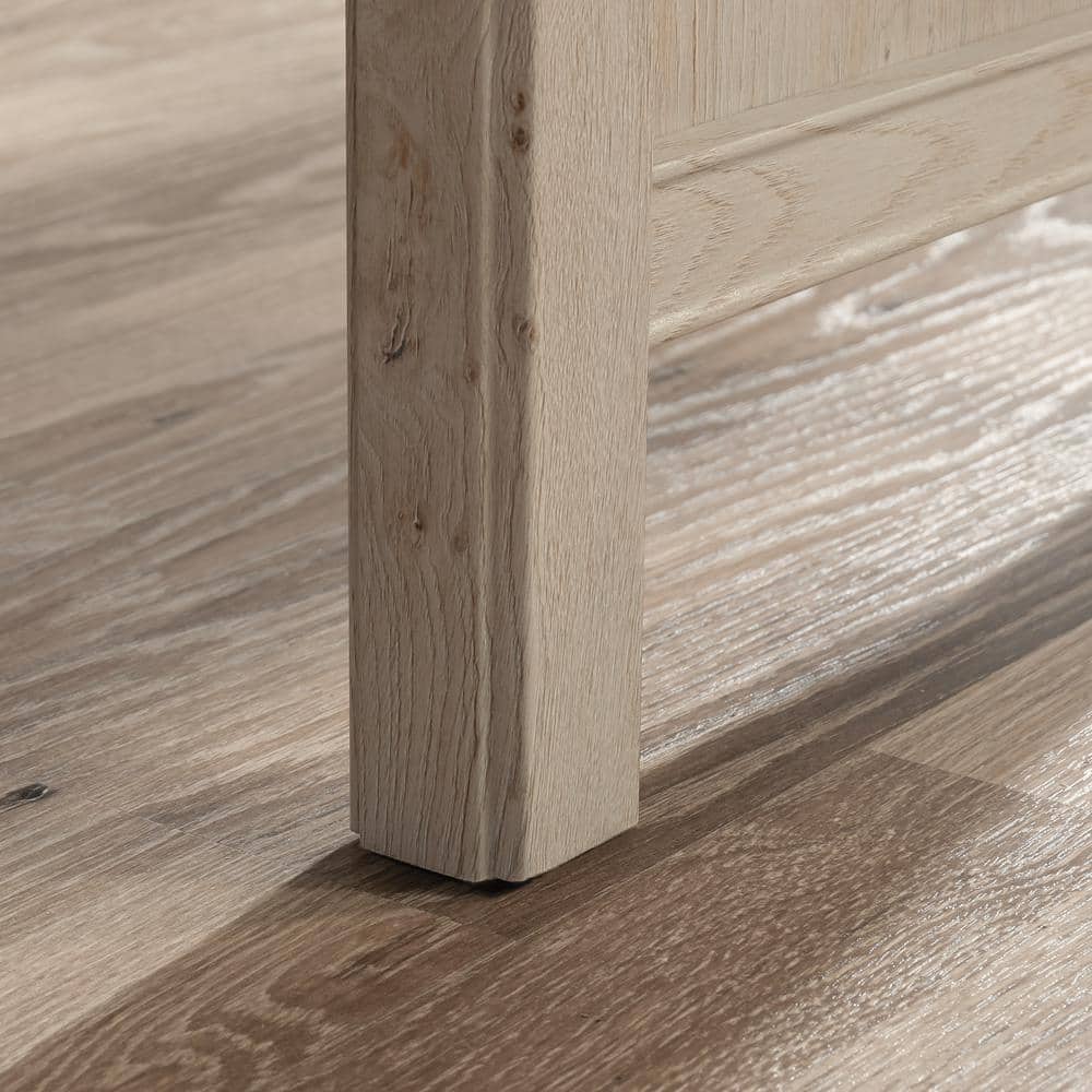 Chalked Chestnut Corner Computer Desk with Drawer and Filing Cabinet
