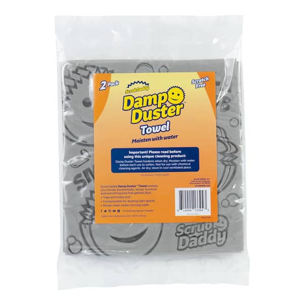 Damp Duster Scrub Daddy (Grey) *NEW SEALED IN PACKAGE! 810044131130