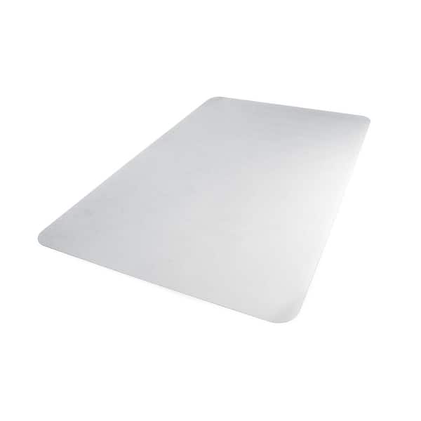 Ecotex BioPVC Clear 35 in. x 47 in. PVC Eco Friendly Carbon Neutral Rectangular Indoor Chair Mat for Carpet