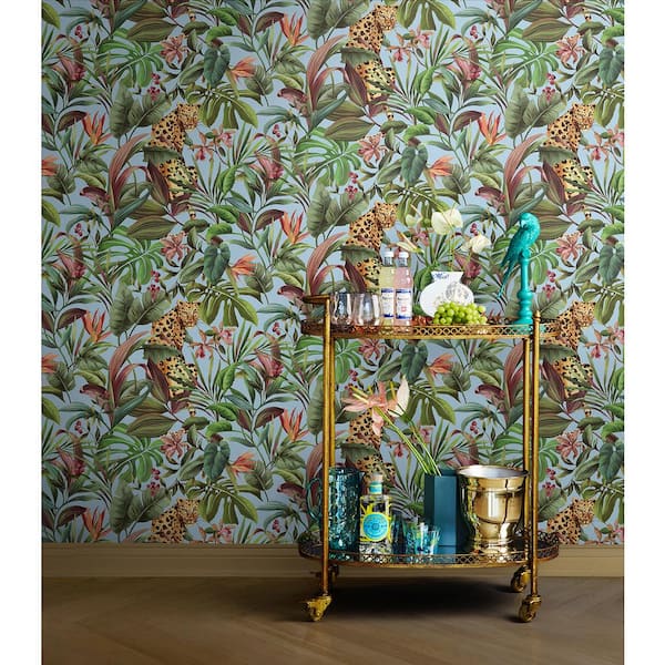 Daisy Bennett Classic Leopard Natural Tan Peel & Stick Wallpaper