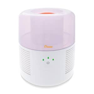 1 Gal. Evaporative Cool Mist Humidifier with 3 Speeds for Medium to Large Rooms up to 500 sq. ft.