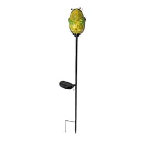 31.5 in. Solar Frog Garden Stake-Each