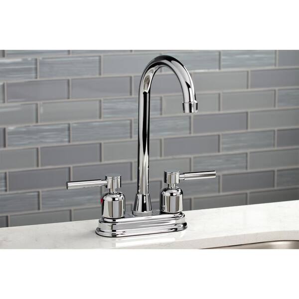 Concord 2-Handle Bar Faucet in Polished Chrome