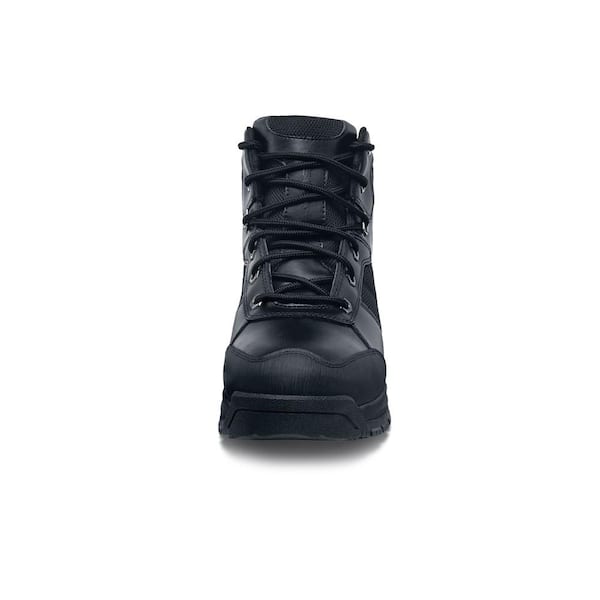 Voyager II ST Steel Toe Work Boots Shoes For Crews Voyager II ST Unisex Size 15W Black Leather  main image 2