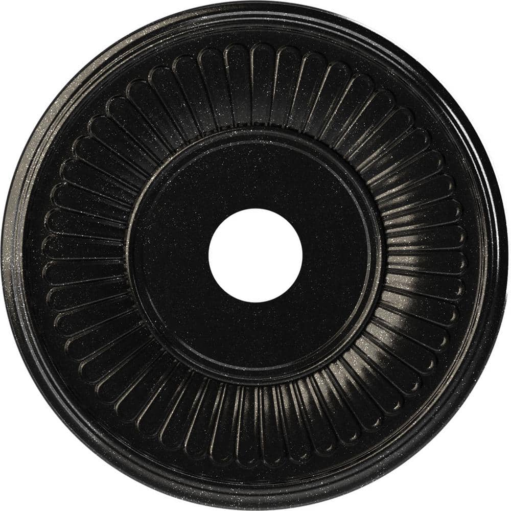 19 in. O.D. x 3-1/2 in. I.D. x 1 in. P Berkshire Thermoformed PVC Ceiling Medallion in Textured Metallic Galaxy price history on PriceWatchPro