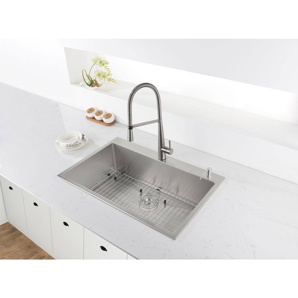 Ruvati 30 x 22 Inch Stainless Steel Single Bowl Kitchen Sink