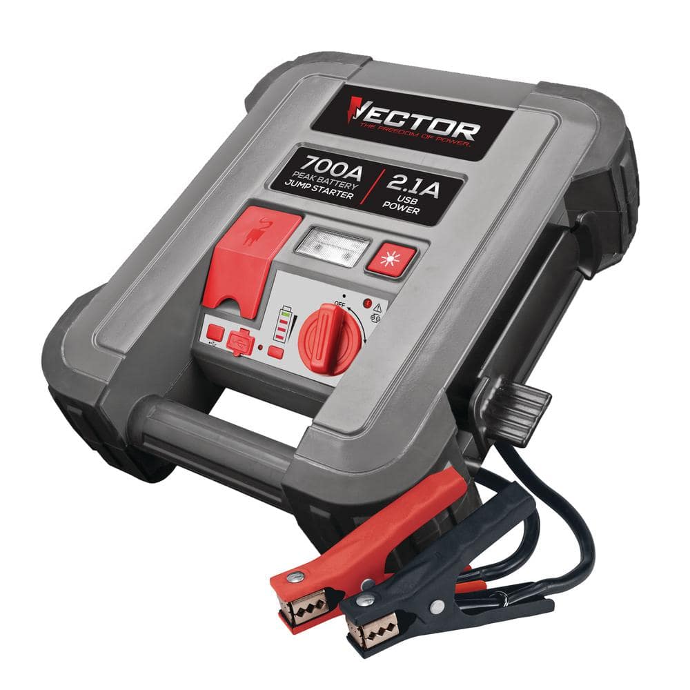 Vector 700 Peak Amp Portable Car Jump Starter JUS350V