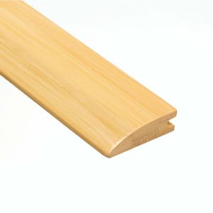 Horizontal Natural 9/16 in. Thick x 2 in. Wide x 78 in. Length Bamboo Hard Surface Reducer Molding