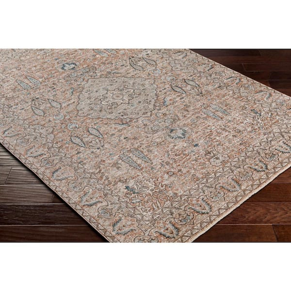 Vivian Red 9 ft. x 13 ft. Indoor Area Rug