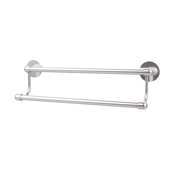 Allied Brass Tango Collection 30 in. Double Towel Bar in Satin Chrome