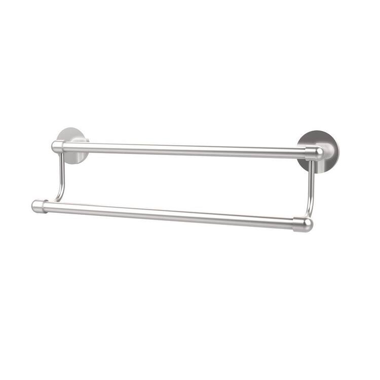 Allied Brass Tango Collection 30 in. Double Towel Bar in Satin Chrome