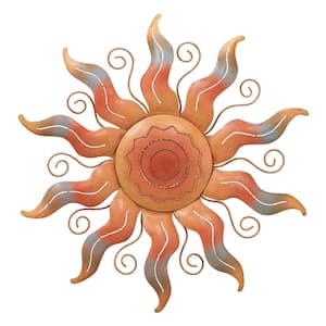 22 in. Sun Wall Decor