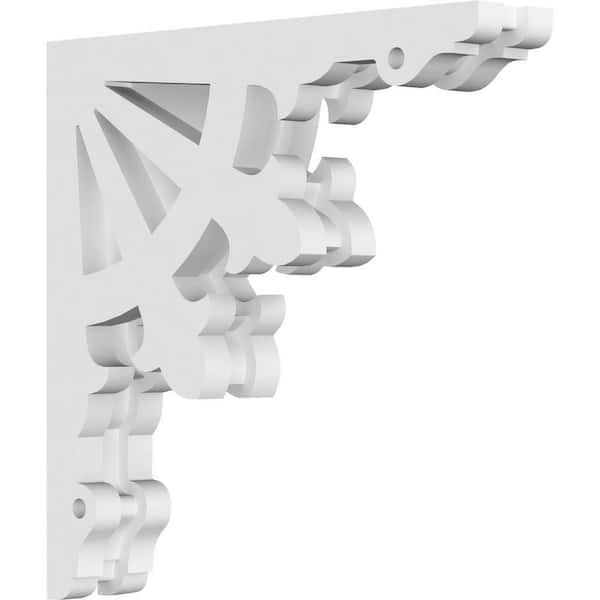 Ekena Millwork Riley 1.5 in. W x 10 in. H x 10 in. D Signature Urethane Polyurethane Corbel