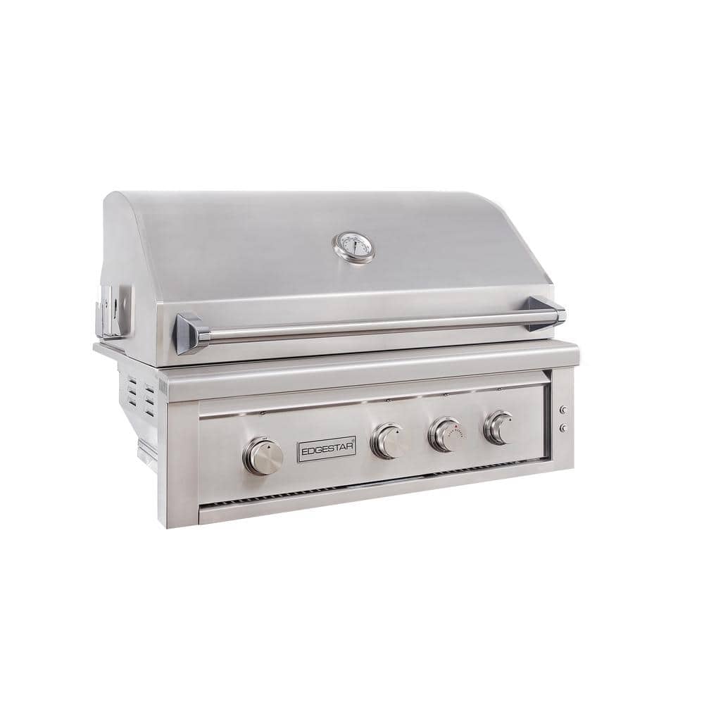 36 in. 4-Burner Built-In Natural Gas Grill