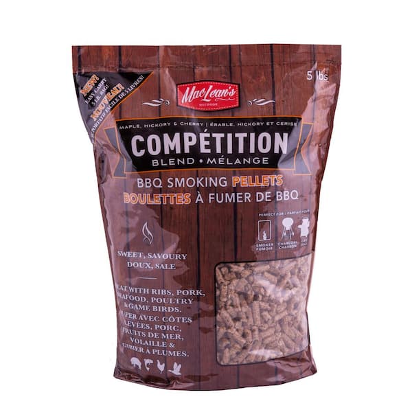 Maclean's OUTDOOR 5 lb. Competition BBQ Smoking Pellets Bundle (3-Pack)