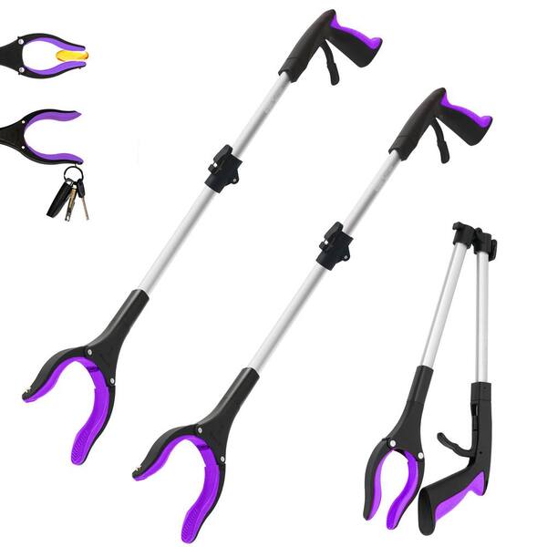 32" Heavy Duty Grabber Tool – 140lb Capacity, Stainless Steel, Rotating Head