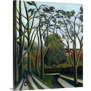 20 in. x 24 in. "The Banks of the Bievre near Bicetre" by Henri Rousseau Canvas Wall Art