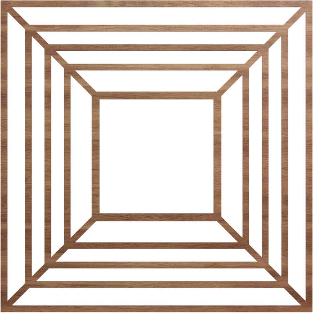 0.375 in. x 34 in. x 34 in. Wood (Walnut) Medallion Moulding price history on PriceWatchPro