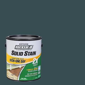 1 gal. Charleston Green Exterior 2X Solid Stain