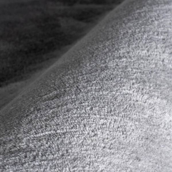 RUGS USA Gaia New Zealand Wool Shag Grey 6 ft. x 9 ft. Indoor Area