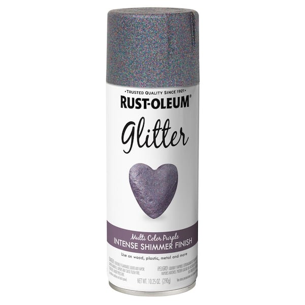 10.25 oz. Silver Glitter Spray Paint (6-Pack)
