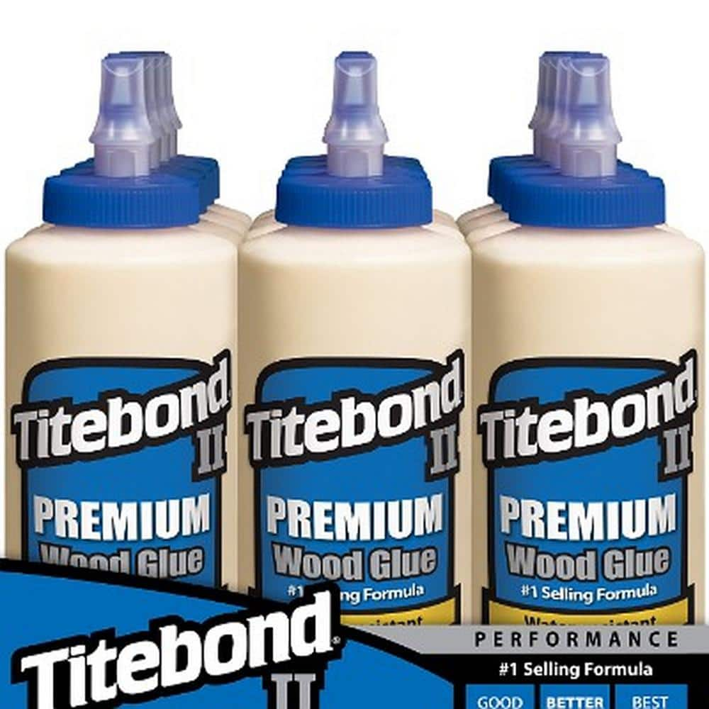 Titebond 16 Oz. Titebond II Premium Wood Glue 12 Pack 5004 - The Home Depot