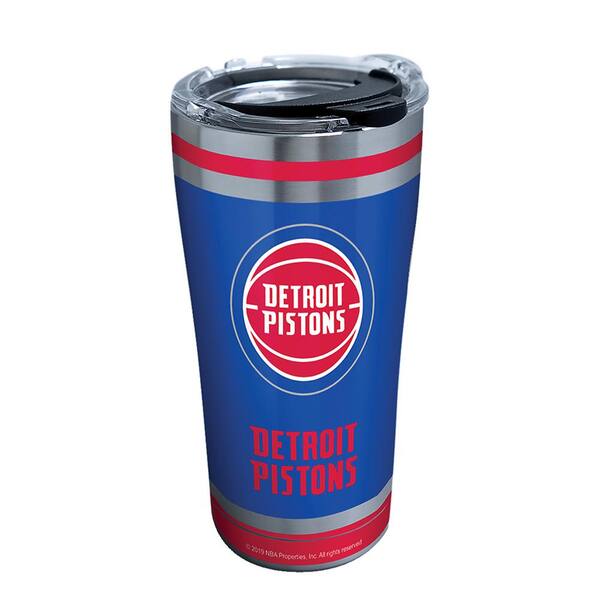 Tervis NBA Detroit Pistons Swish 20 oz. Stainless Steel Tumbler with Lid