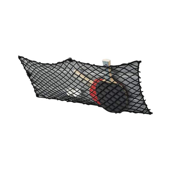 BIOHORT 10.82 in. W 7.87 in. H Lid Storage Net for Leisure Time Deck Box and Highboard Black Accessory Kit Pack 1