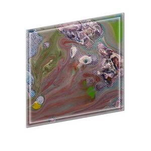 Multi-Color 6 in. x 6 in. x 2mm Crystal Glass Wall Tile (7.8 sq. ft./Case)