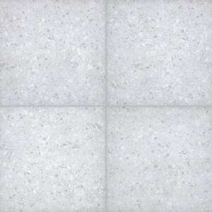 24 in. x 24 in. Arterra Terrazo Glacier Matte Porcelain Paver Floor Tile (2-Pieces/8 sq. ft./Case)