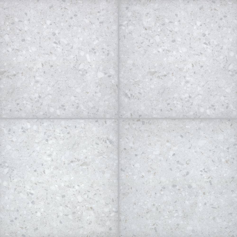 Terrazo Glacier 2 cm. x 24 in. x 24 in. Matte Porcelain Paver Tile (224 sq. ft. /Pallet) price history on PriceWatchPro