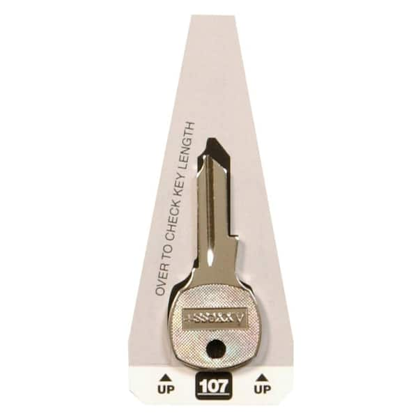 Hillman #107 Brass Key Blank