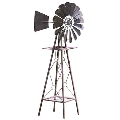 Windmill Outdoor Decor Garden Center The Home Depot