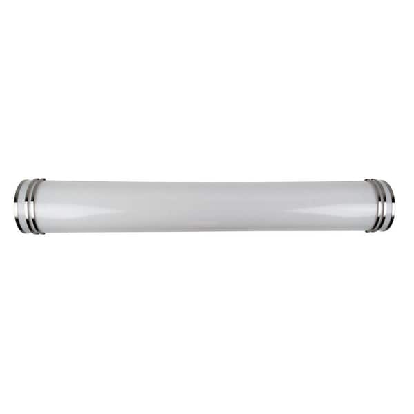 Unbranded 36 in. Brushed Nickel LED Bath Bar Vanity Light 3000K (2-Bulbs)