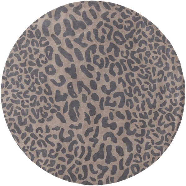 Artistic Weavers Bicauri Gray 10 ft. x 10 ft. Round Indoor Area Rug