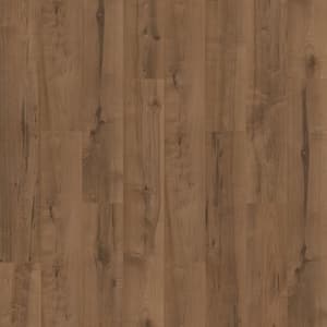 Take Home Sample - Barrel Weathered Maple 12 mm T x 7.48 in. W x 7 in. L Waterproof Laminate Floor Tile