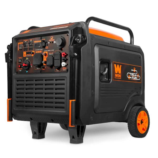 10,500-Watt Tri-Fuel Electric-Start 120V/240V Gas, Propane, and Natural Gas Inverter Generator w/ Quiet 457cc Engine