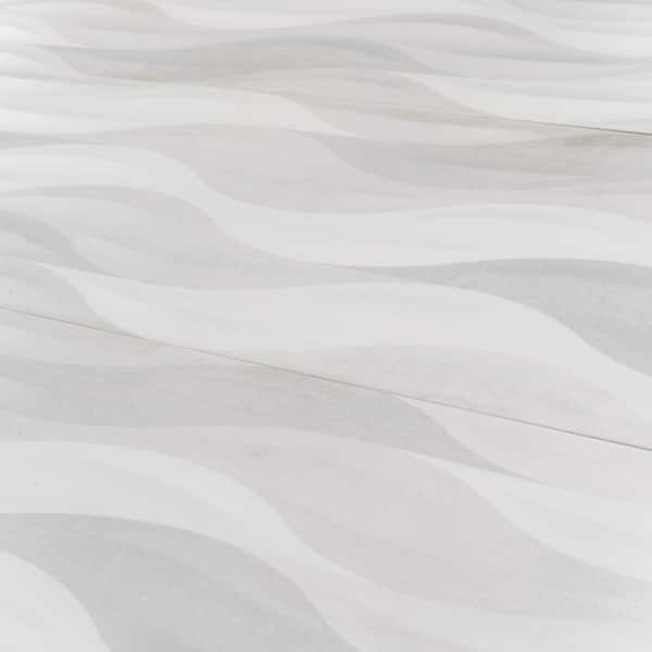 Apollo Tile Gray 12-in x 40-in Matte Ceramic Patterned Wall Tile (15.925-sq. ft/ Carton)