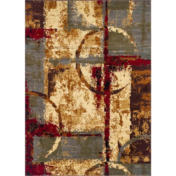 Barista Catuai Multi 8' 0 x 11' 2 Area Rug