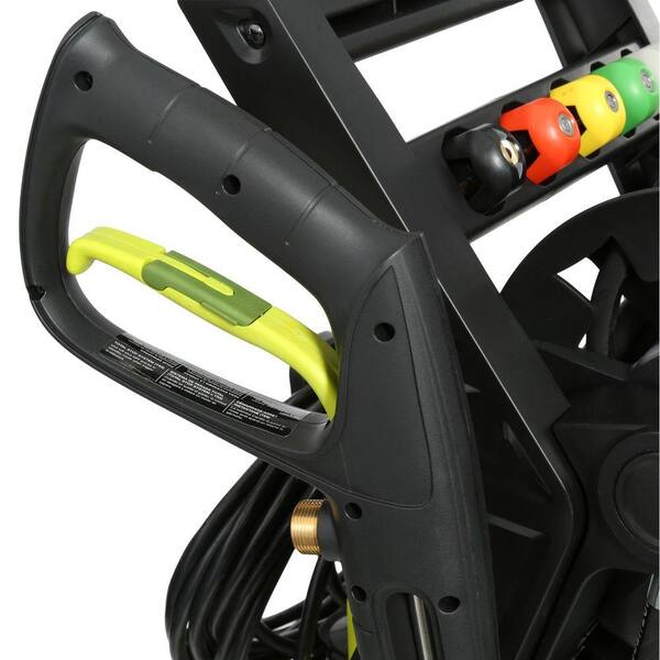 Sun Joe 2030 Psi 1.76 Gpm 14.5 Amp Electric Pressure Washer with Hose Reel, Green