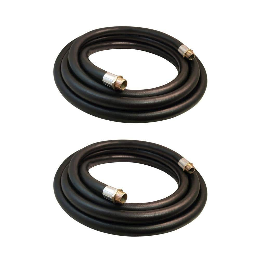 Apache 1 Inch Diameter 14 Foot Length Farm Fuel Transfer Hoses, Black ...