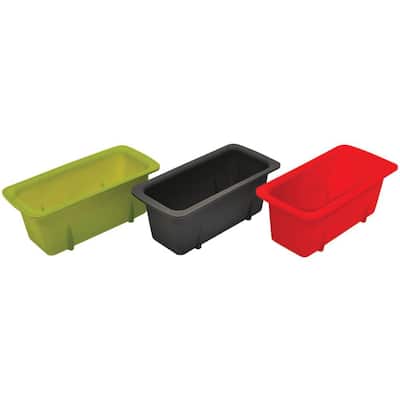 Silicone Mini Loaf Pans (Set of 3)