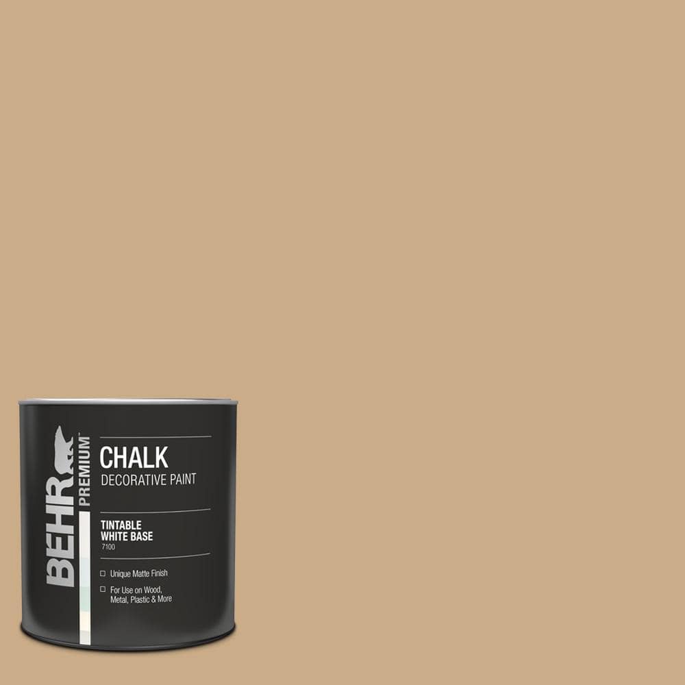 1 qt. #N280-4 Perfect Tan Interior Chalk Finish Paint